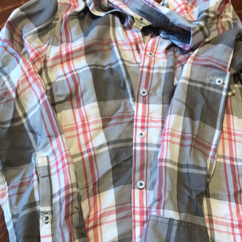 Like new wool rich flannel top